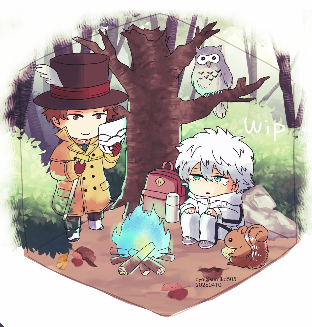 グッズ予定ラフ
迫燈ヴィネット風アクスタ