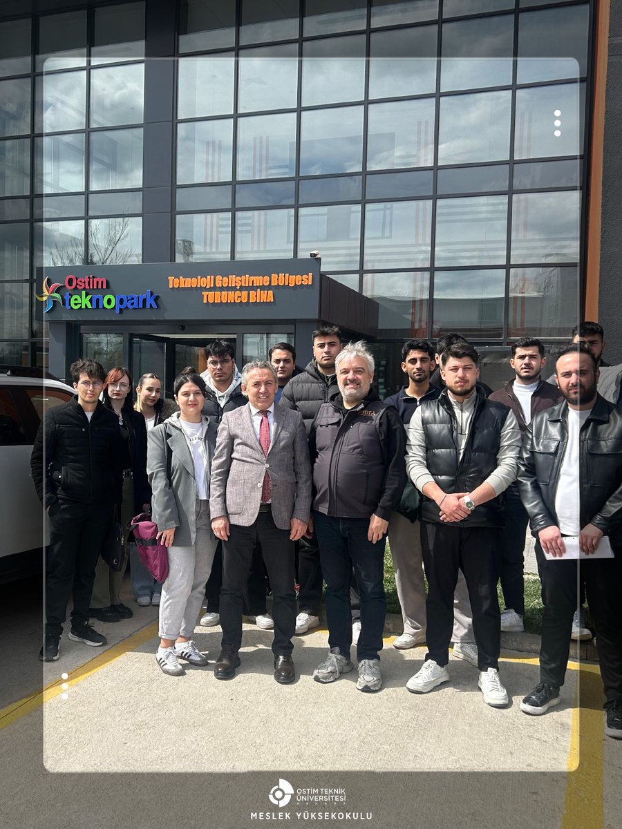 ostimtech_myo's tweet photo. Marka Dersler ile Sektör Deneyimi Yerinde Öğreniliyor.
OSTİM Teknik Üniversitesi Meslek Yüksekokulu Müdürü Dr. Turan Şişman tarafından yürütülen İşyeri Eğitimi – Endüstriyel Robotlar Marka Dersi kapsamında öğrenciler, Prota Üretim Atölyesi’ne teknik bir ziyaret gerçekleştirdi. https://t.co/Z1dFKPHirb