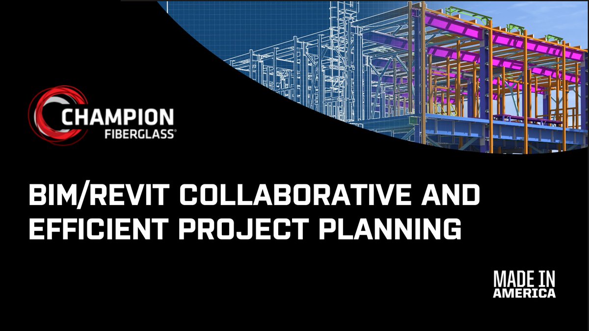 championfg's tweet image. Project compatibility and efficiency are key to preventing delays. Learn how BIM/Revit models enhance collaboration and streamline workflows for project success.

Register to access @ na2.hubs.ly/H04M3Rq0

#electricalconduit #electricalengineer #bimmodeling #revit #bim360
