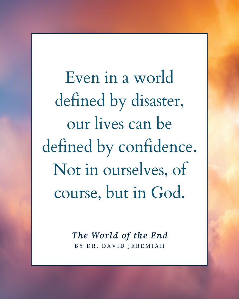 davidjeremiah's tweet image. Even in dark times, your life can shine. Let hope define how you live.