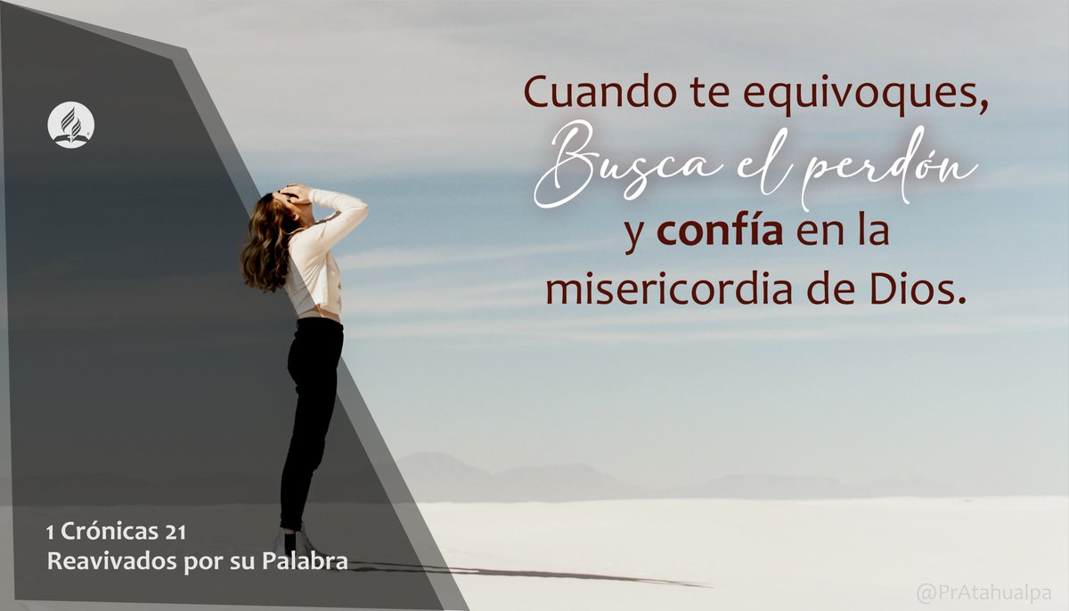 David eligió confiar en Dios antes que confiar en los hombrey en esto aprendemos una gran lección para nosotros, una vez que nos equivocamos, no podemos dejar de confiar en Jehová, porque no hay otro camino de salvación sino en Él y además su misericordia es inagotable. #rpsp
