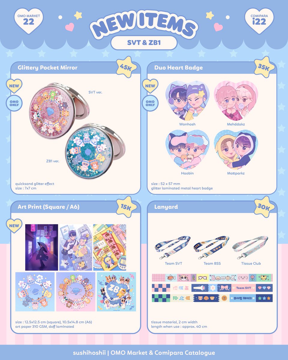 Shin 🪿🐯✨ | OMO Market Table 22 | Comipara i22 tweet media