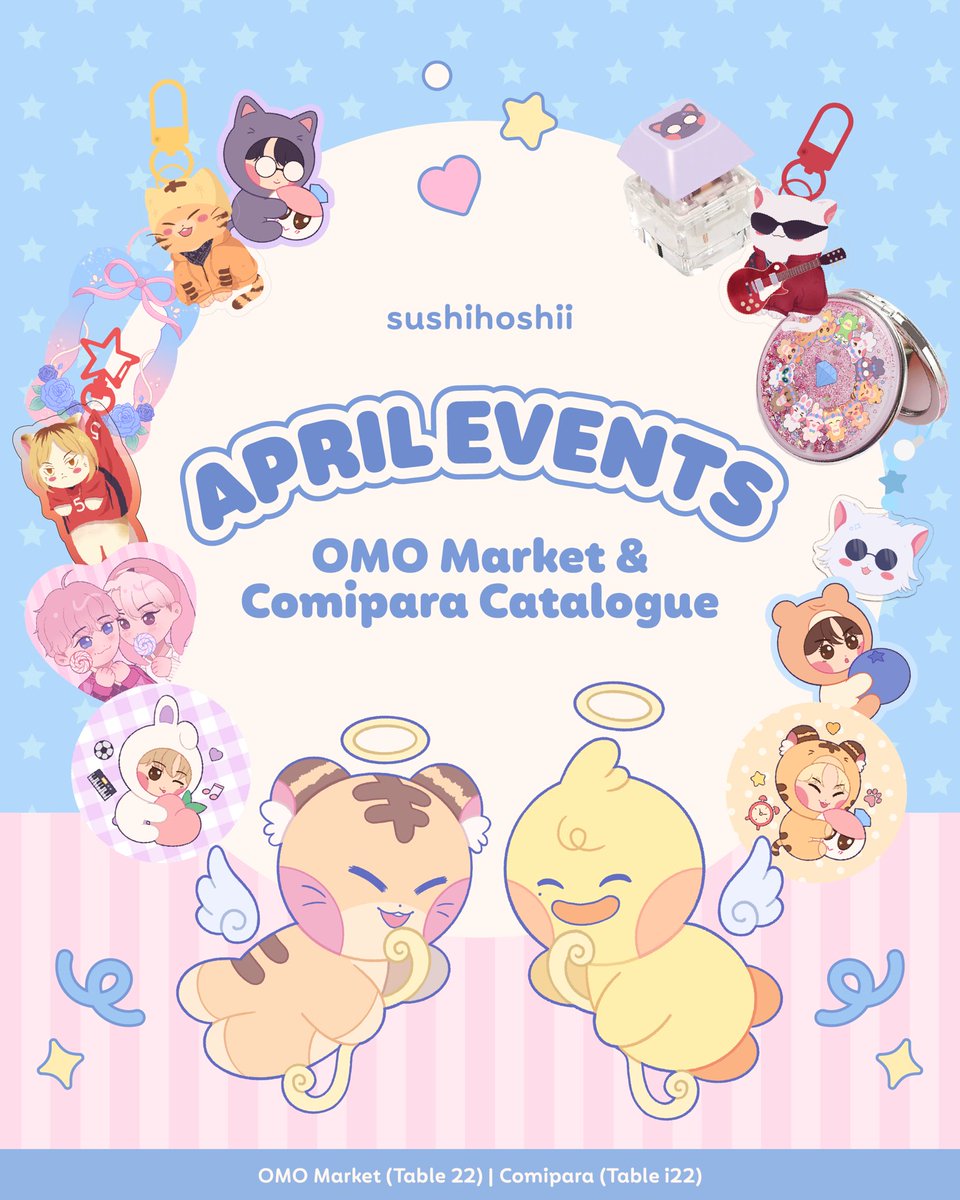 Shin 🪿🐯✨ | OMO Market Table 22 | Comipara i22 tweet media