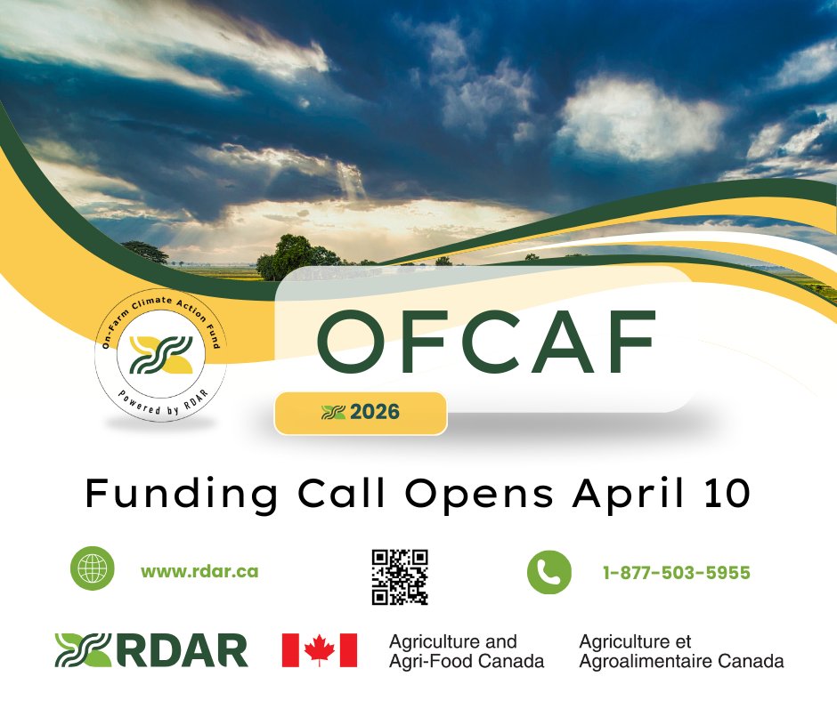RDARAlberta's tweet photo. The 2026 RDAR delivered OFCAF program is now OPEN for applications.
RDAR is proud to assist producers with their adoption of new BMPs, driving innovation, sustainability, and profitability across Alberta farms and ranches.
https://t.co/09NeAteDwd
#OFCAF #agriculture #RDAR #AAFC https://t.co/CdU8RiXrhl