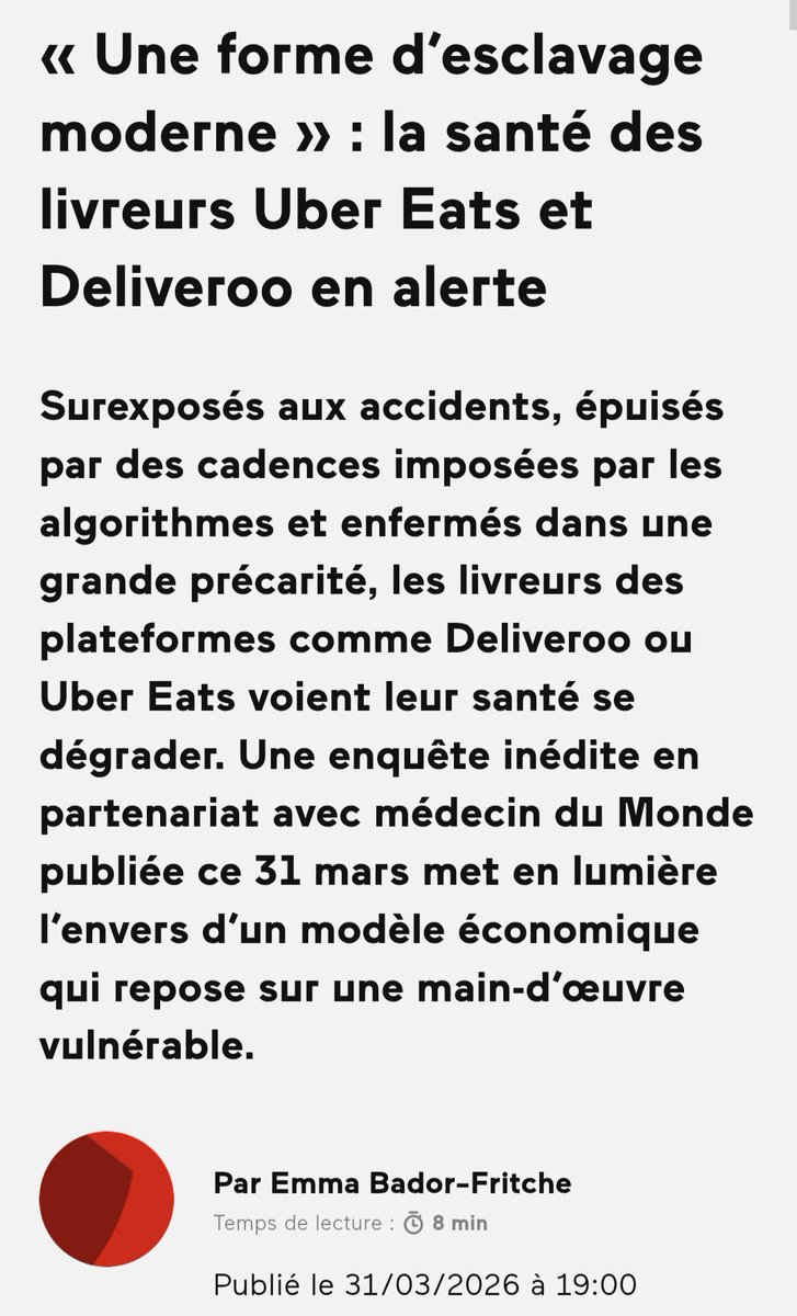 Les travailleurs sont libres de travailler le 1er mai, libres de travailler 63 heures par semaine, libres de travailler pour 6€ de l'heure, libres de se faire exploiter toujours plus pour enrichir le patronat

« Le travail rend libre » devrait être la devise du macronisme
