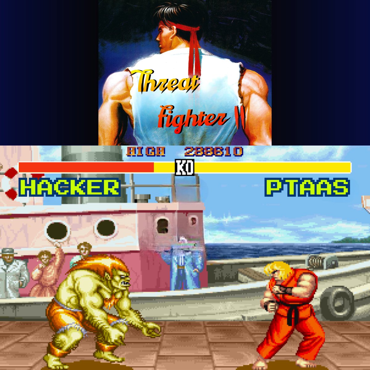 Most security testing feels like button mashing.

Run a scan.
Generate a report.
Hope something hits.

But attackers? They’re chaining combos.

It’s less IT… more Street Fighter II.

👉 See how it works in our webinar: eu1.hubs.ly/H0tjtTS0

#PTaaS #PenTesting #CTEM