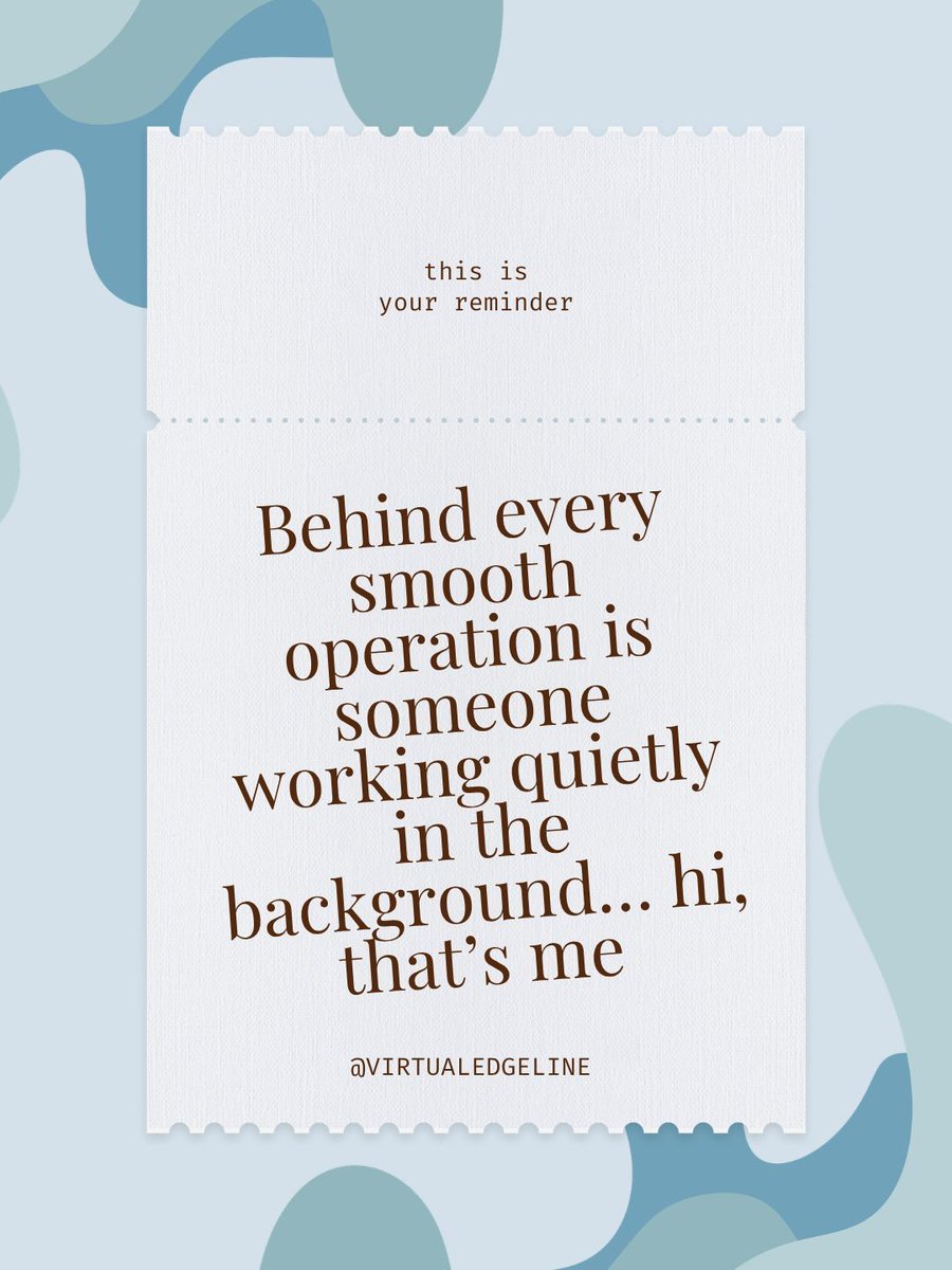 VirtualEdgeline's tweet image. Silent worker, strong impact 💻

#BehindTheScenes #VirtualAssistantPH #RemoteWorker #FreelancerLifePH #SupportRole #VAImpact #OnlineWorkPH #DigitalSupport #WorkFromHomePH #VACommunity