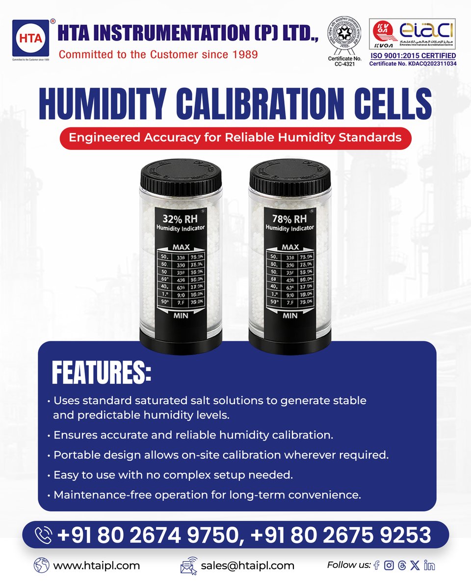 HTA Instrumentation Pvt Ltd tweet media
