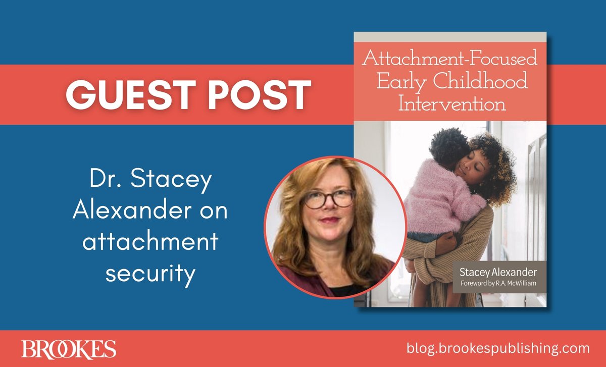 BrookesPubCo's tweet image. Attachment security can be challenging for children with developmental concerns, but the author of the new book Attachment-Focused Early Childhood Intervention has ways #EarlyIntervention professionals can help! monkeylink.co/c5df1c #EarlyChildhood #ChildrenWithDisabilities