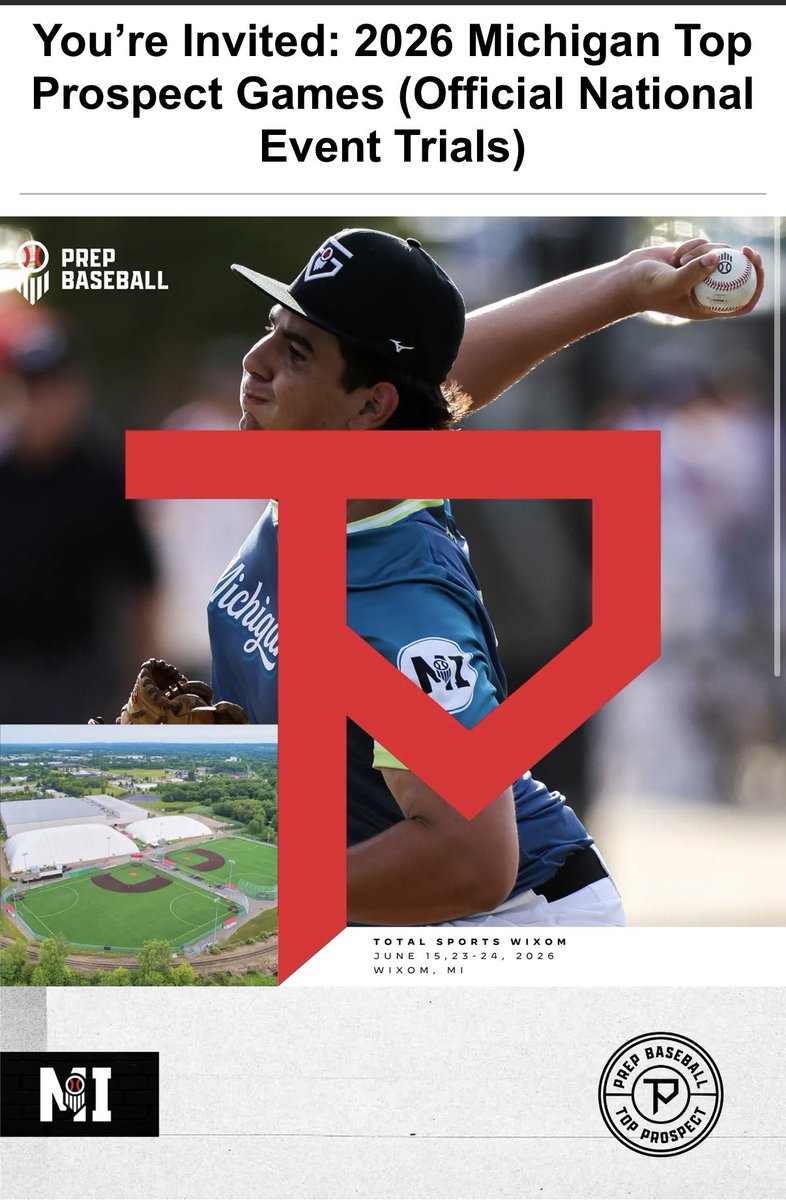 Bsalowitz2027's tweet photo. Thank you!!! @PrepBaseballMI @CoachGoodwinA https://t.co/CxQBcH1nI0