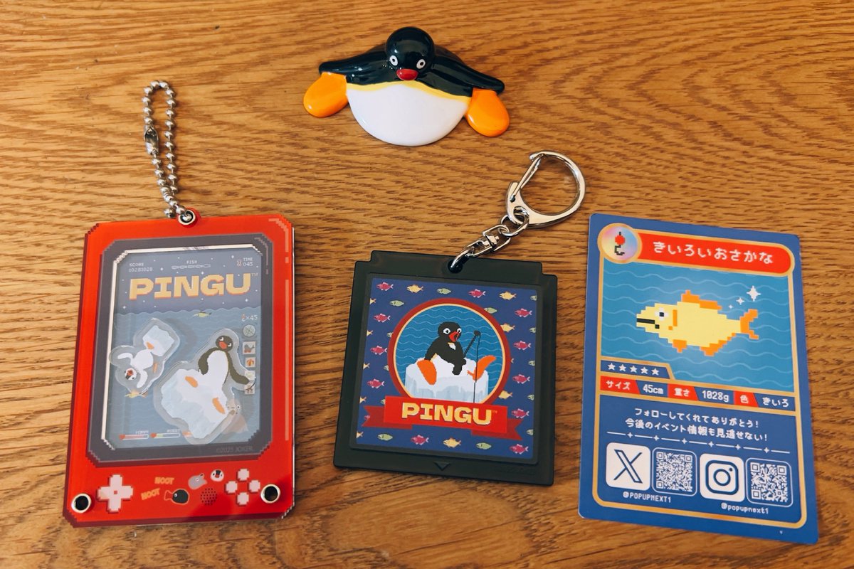 ko4r0's tweet photo. 乗る線間違えたけどピングーのポップアップショップ見つけてうれしかった
ゲームボーイのカセット風でめちゃかわ〜 https://t.co/jAIR8QD3IH