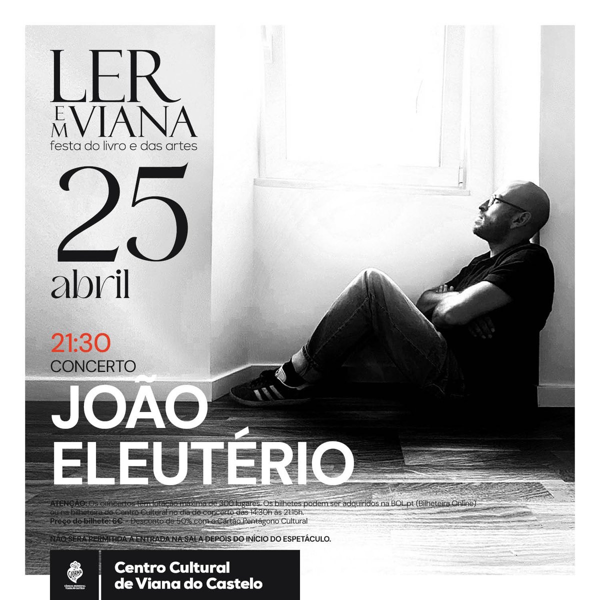 Bilhetes já disponíveis para os concertos do LER EM VIANA!
facebook.com/people/Bibliot…