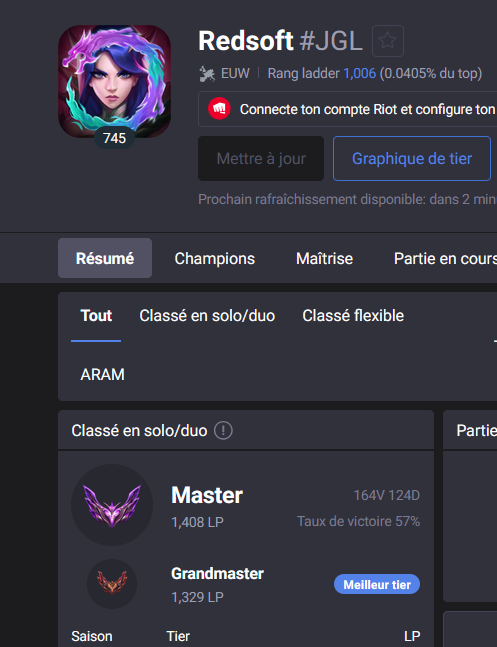 RedsoftLOL's tweet photo. 1400 LP master https://t.co/grZFmv0CZR