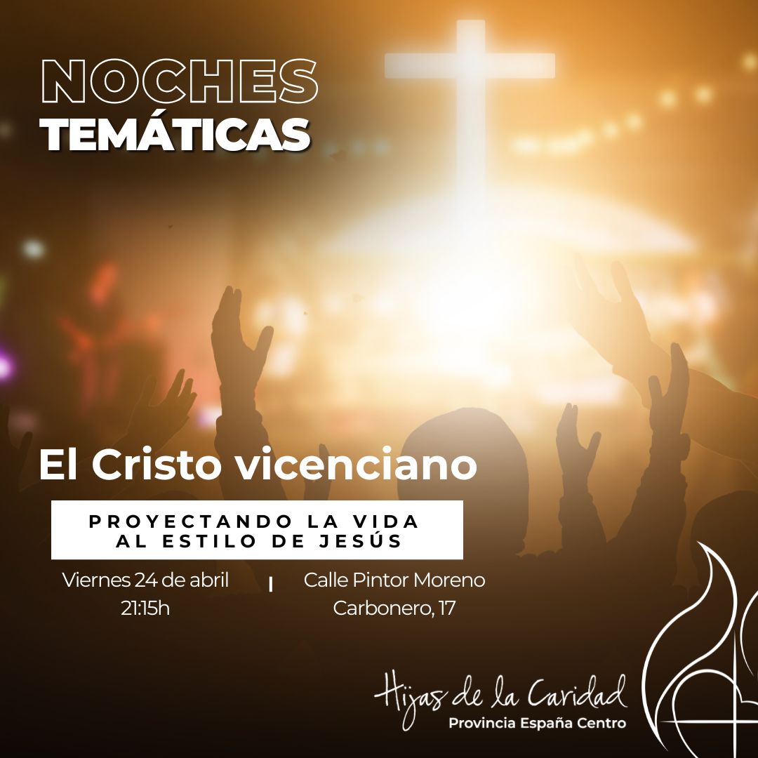 🛣️ Todos los días elegimos un camino... pero, ¿realmente nos acerca a Dios?

En la #NocheTemática del #24abril descubrirás lo que significa caminar al estilo vicenciano ❤️‍🔥

Apúntate: forms.gle/vQVy2p5DBxMkCR…

Será una jornada muy interesante 🔜🔜🔜