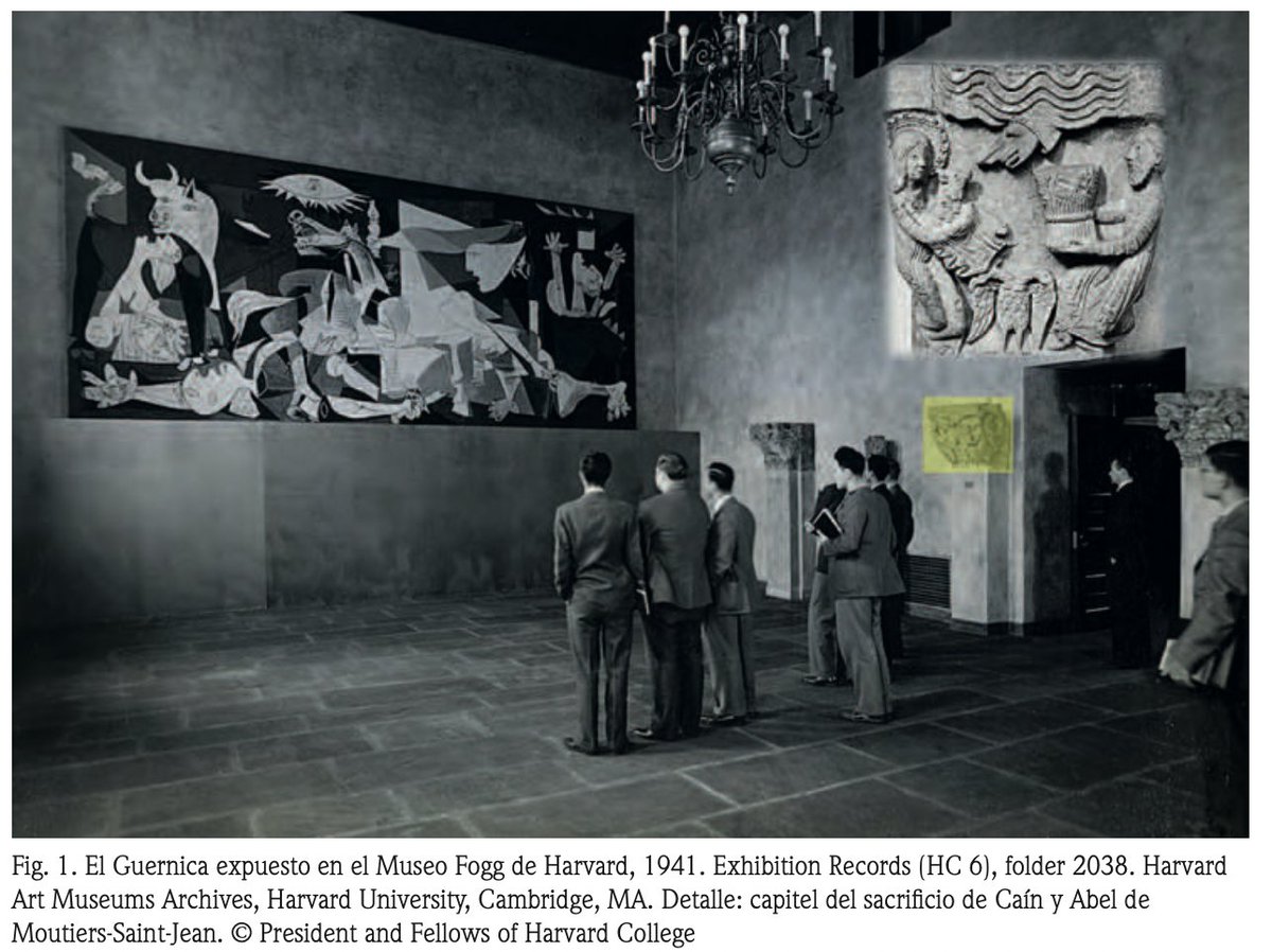 fpradovlr's tweet photo. Pues ya que se está hablando de los movimientos dl #Guernica y yo stoy reclamando la vuelta de (al menos 1) columna d Antealtares a Galicia
Aquí mi artículo d cuando ambas obras se encontraron en #Harvard en el #Warburg Hall. Buena lectura xra el finde😉
📃https://t.co/NU3fyuKcEO https://t.co/jruhgVA6MN