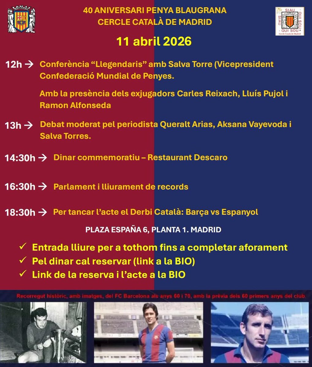 Confederació Penyes FC Barcelona tweet media