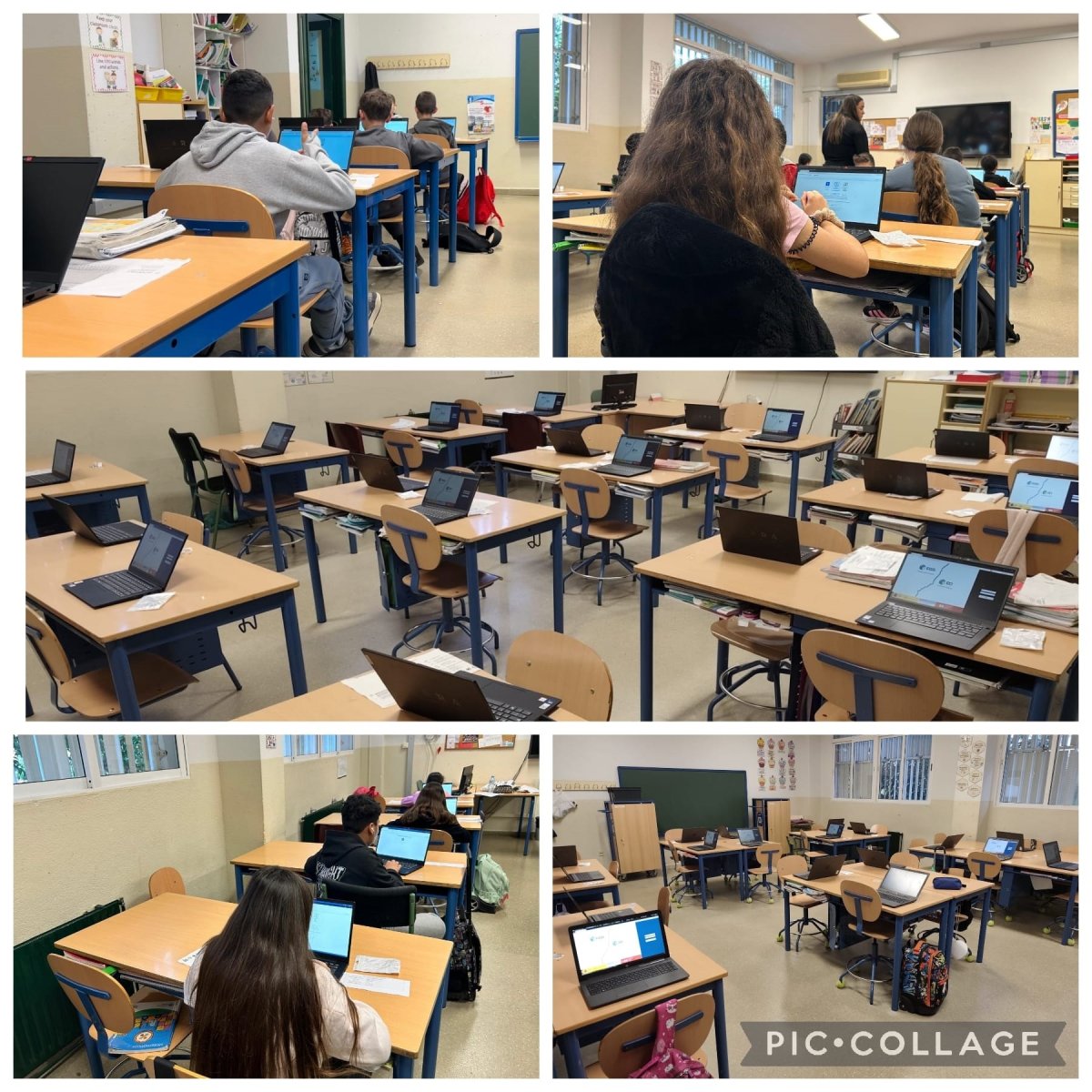 educaINEE's tweet photo. ¡Gracias al CEIP María Zambrano de Pinomontano, Sevilla, donde desarrolló el 8 de abril la prueba de la evaluación general del sistema educativo con gran implicación del profesorado, alumnado y equipo directivo!👨‍🏫https://t.co/N5sVwMHxlR https://t.co/Hq8oggh24m