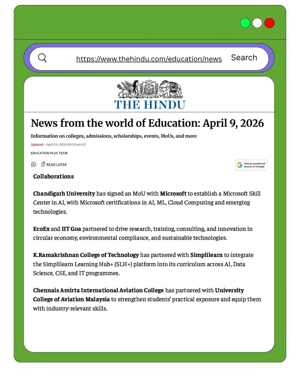 ex_eco's tweet photo. EcoEx and @IITGoaofficial  Goa Ink Pact to Pursue Sustainable Development Goals

We are proud to announce our strategic MoU with IIT Goa, strengthening the bridge between industry and academia to drive innovation in circular economy, sustainability, and ESG Framewroks. https://t.co/Fixz8S76sE