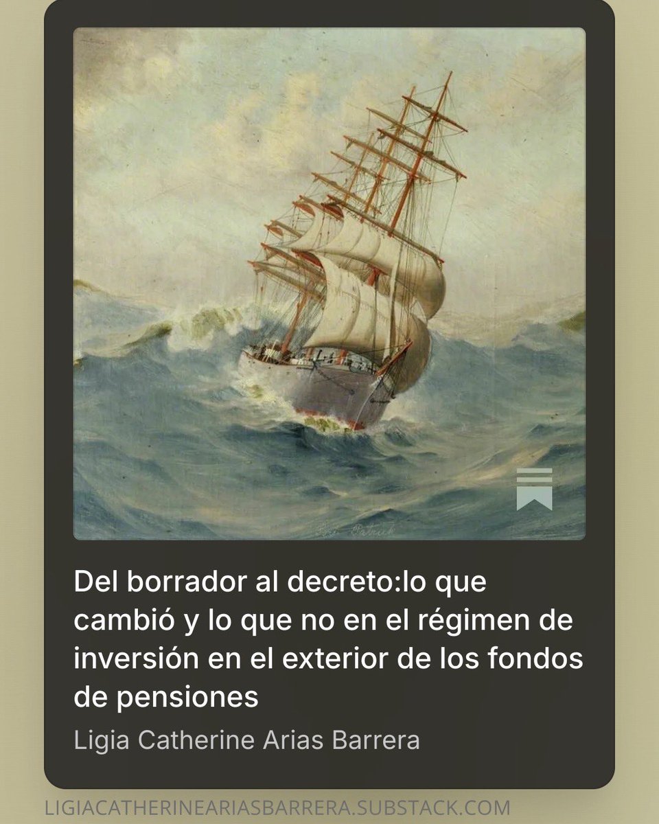 catherinearias8's tweet photo. 🇨🇴 El Decreto 0369 de 2026 ya es oficial. Límite del 30% a inversiones externas de los fondos de pensiones, banco de proyectos sin plazos ni criterios, y nuevas cotizaciones que van a Colombia desde ya  https://t.co/pgNpx62byE https://t.co/EImdDoNQ8I