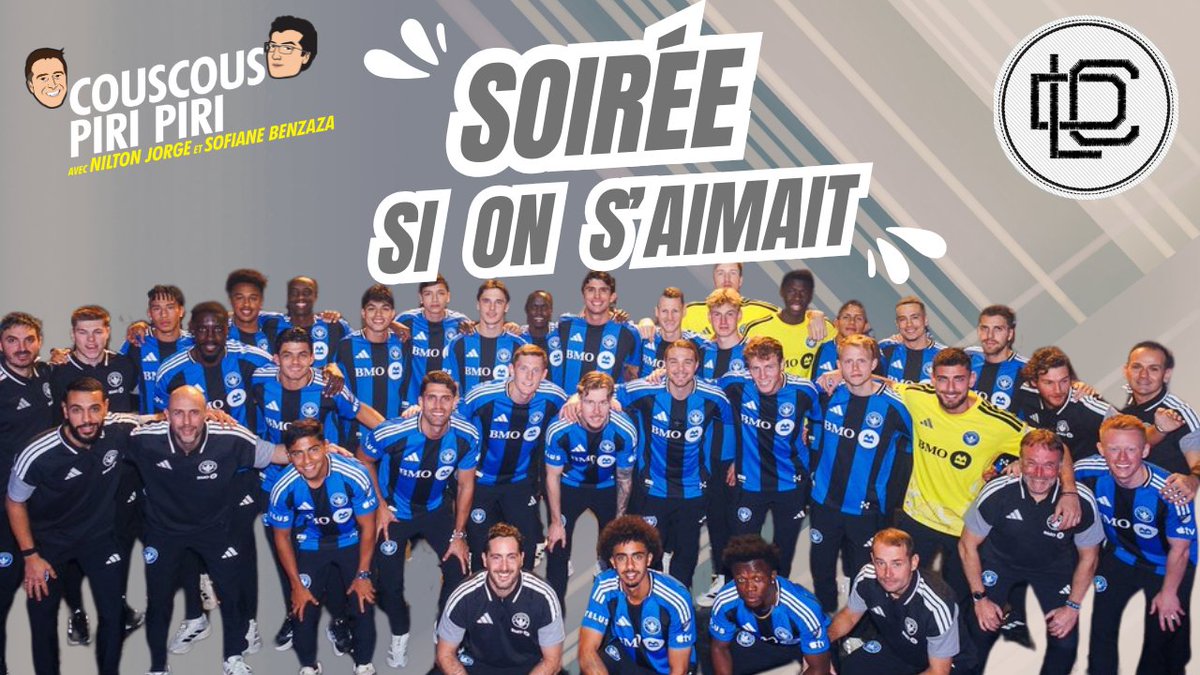 🆕 CCPP x DLC
❤️ LE CF MONTRÉAL FAIT SOUFFRIR, MAIS L’AMOUR RESTE PLUS FORT

Retour avec <a href="/MaximeTruman/">Maxime Truman</a> sur une soirée de lancement remplie d’amour pour le CF Montréal, même si le terrain donne peu de raisons d’y croire

🔗 VOIR L’ÉPISODE 
youtu.be/RQJm75GDBWk

#CFMTL