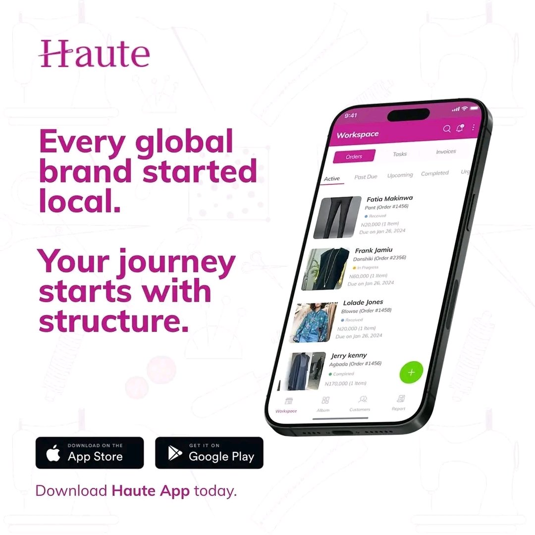 HauteApp's tweet photo. It takes less than 5 minutes to set up
And it is completely FREE to start
No excuses left.
If you are serious about your Fashion  business this year
You cannot keep running it from WhatsApp chats https://t.co/jhZocU6lP6