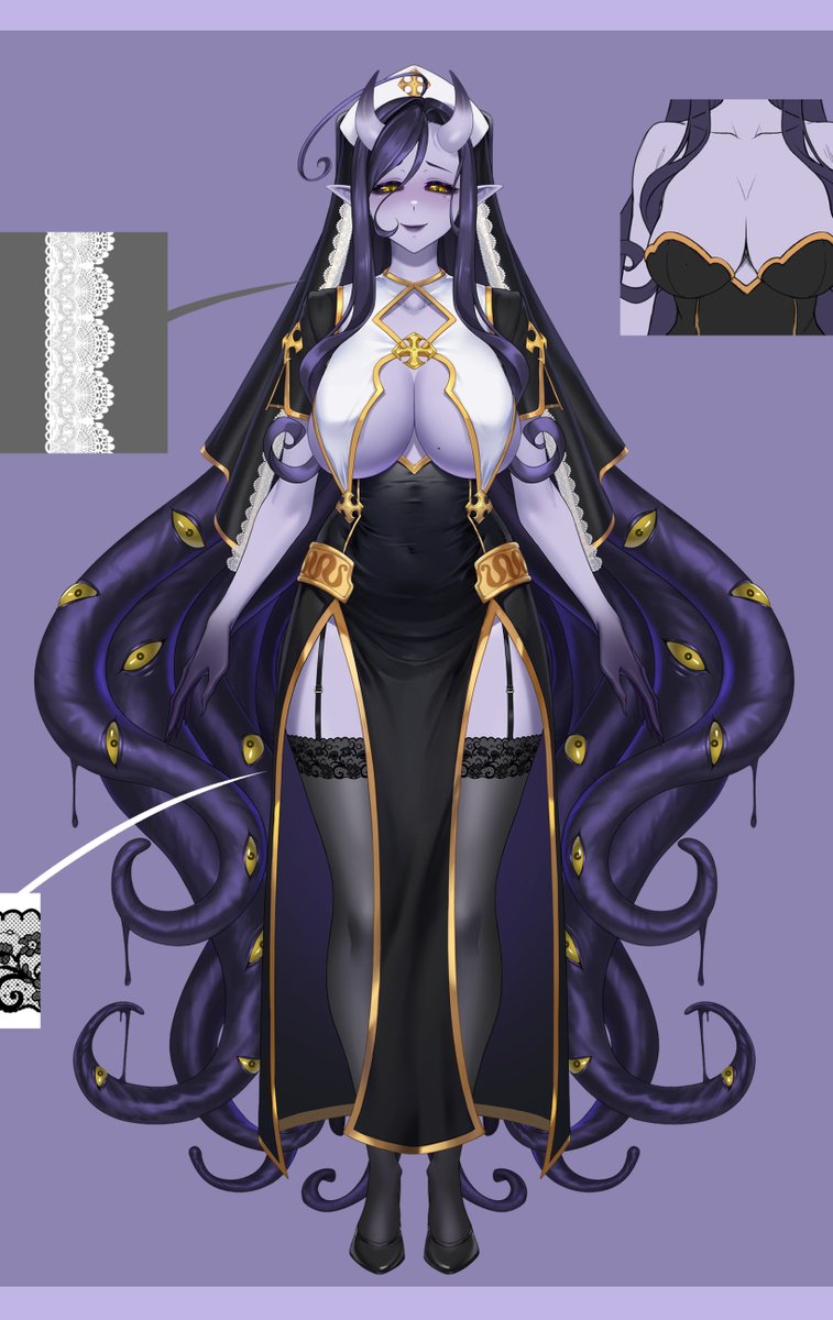 AriagnyxLC's tweet photo. Do you like purple spoopy villains with tentacles...? 🫣

I've never tried one of these, it doesn't hurt to for once 🤔💜
【 #VTuber ⋮ #ENVTuber ⋮ #Nyxllust 】 https://t.co/PeUTGQshlf