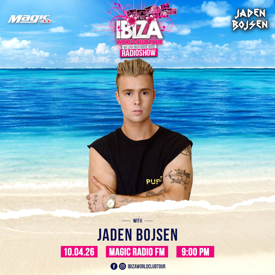 Tonight 21:00 hrs local time @ibizaworldclubtour #magicradio #worldwide #uk #fm #broadcast