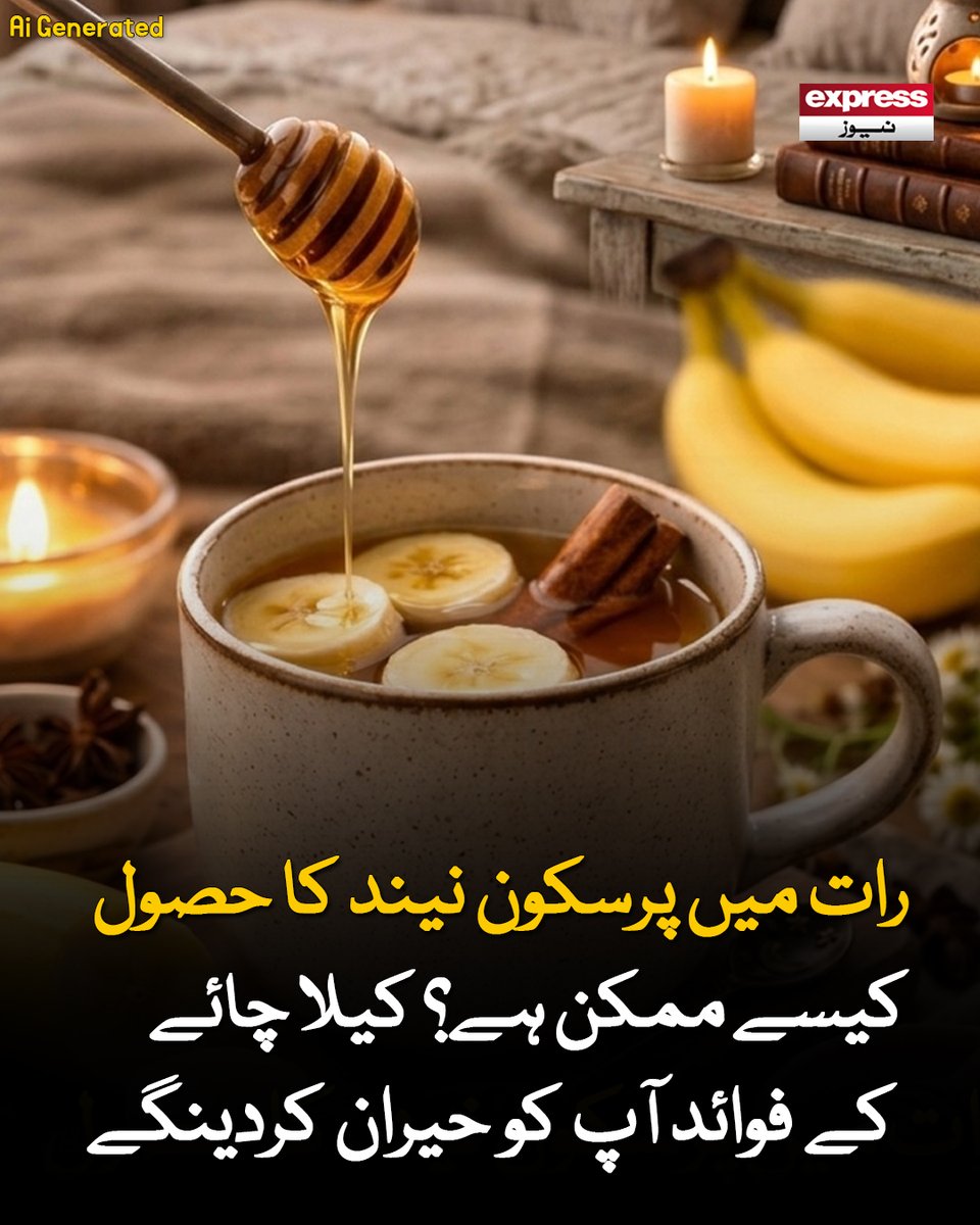 ExpressNewsPK's tweet image. اگر اس مشروب کو روزمرہ روٹین کا حصہ بنا لیا جائے تو حیرت انگیز نتائج سامنے آئیں گے

مزید جانیں: express.pk/story/2807622

#Banana #Tea #Bananatea #Honey #Drink #Latestnews #Health #Healthtips #ExpressNews