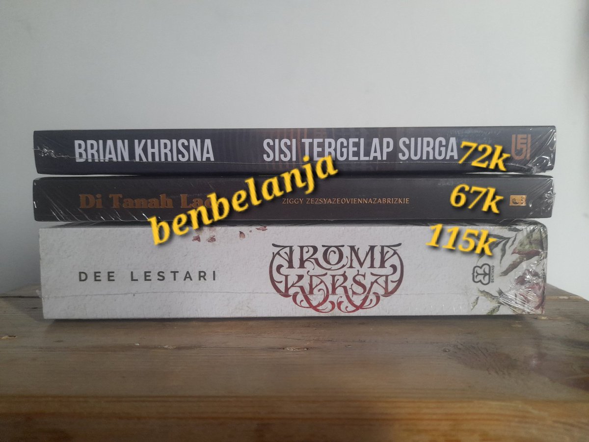 west || novel ori murah & voc goride tweet media