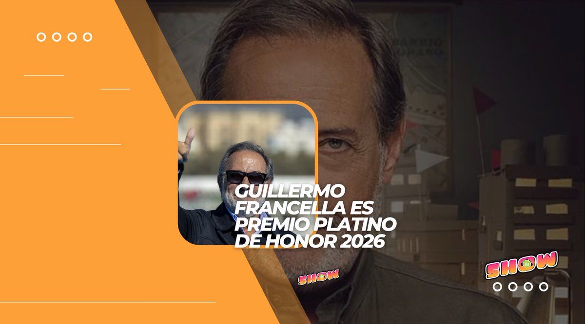 espicca's tweet photo. #Show: Guillermo Francella, Premio Platino de Honor 2026: el reconocimiento a una carrera que marcó al cine iberoamericano | Por Redacción @espicca | https://t.co/h3bv3FdIBq https://t.co/BctNrVoGLh