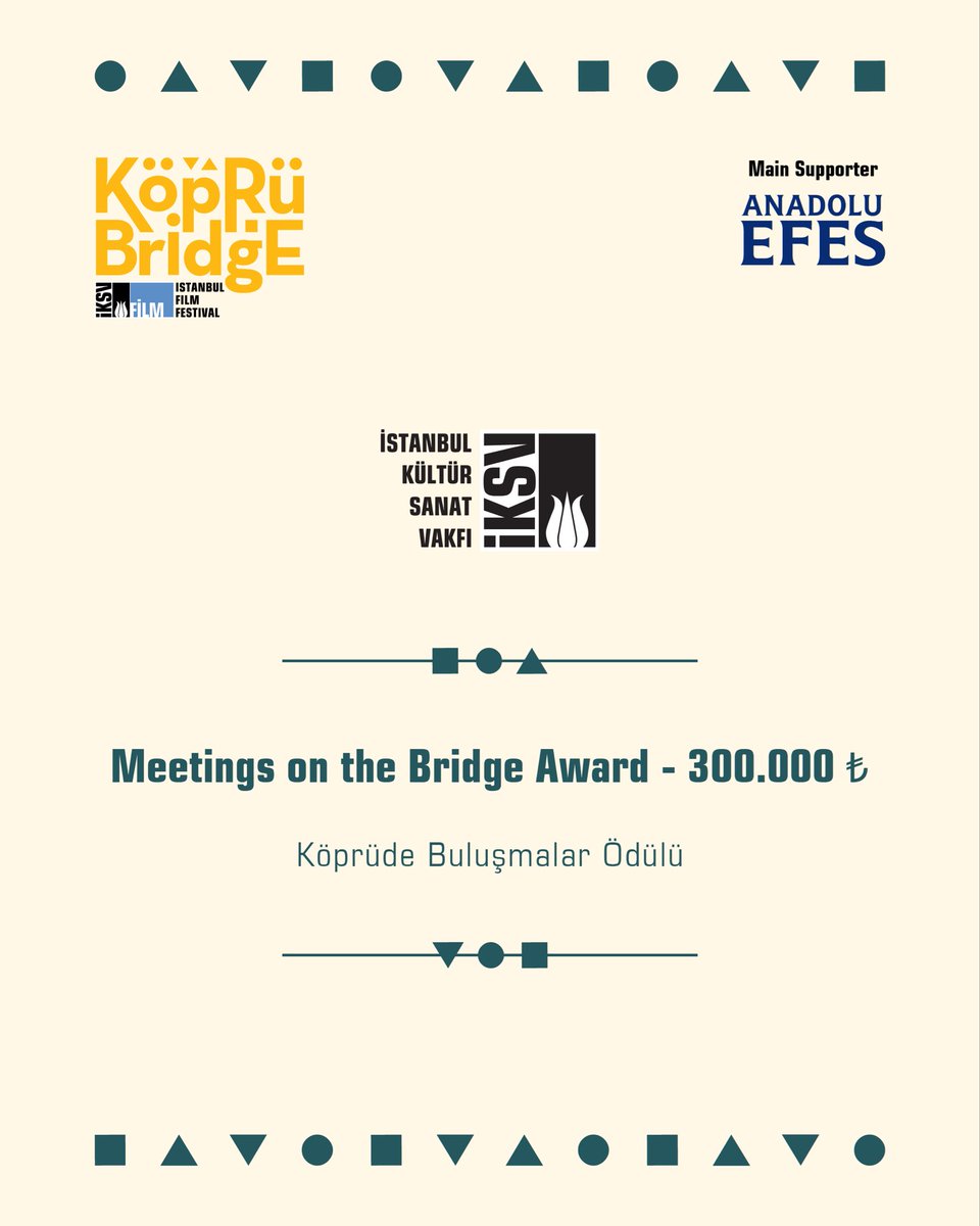 koprudebulusma's tweet photo. The Film Development Platform awards for the 21st edition of the Meetings on the Bridge have been announced. We would like to extend our special thanks to our award sponsors
@mattepost, @melodikasound, @filmarka 

#jointhemob
#meetingsonthebridge https://t.co/v8at8M66Qw