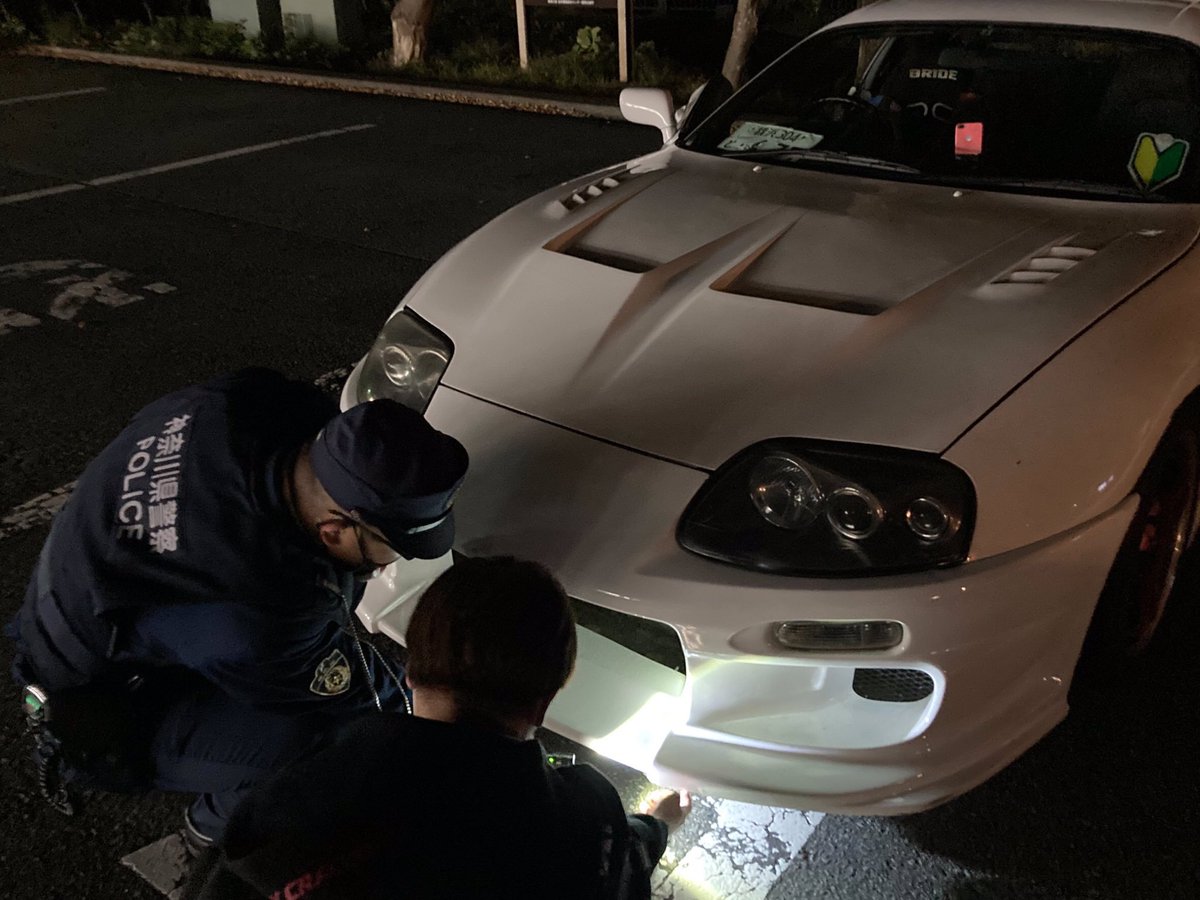 jza80_fc3s_'s tweet image. バンパー治したの？すごいね
あれ、インタークーラーはどこ？
 #警察に言われた事