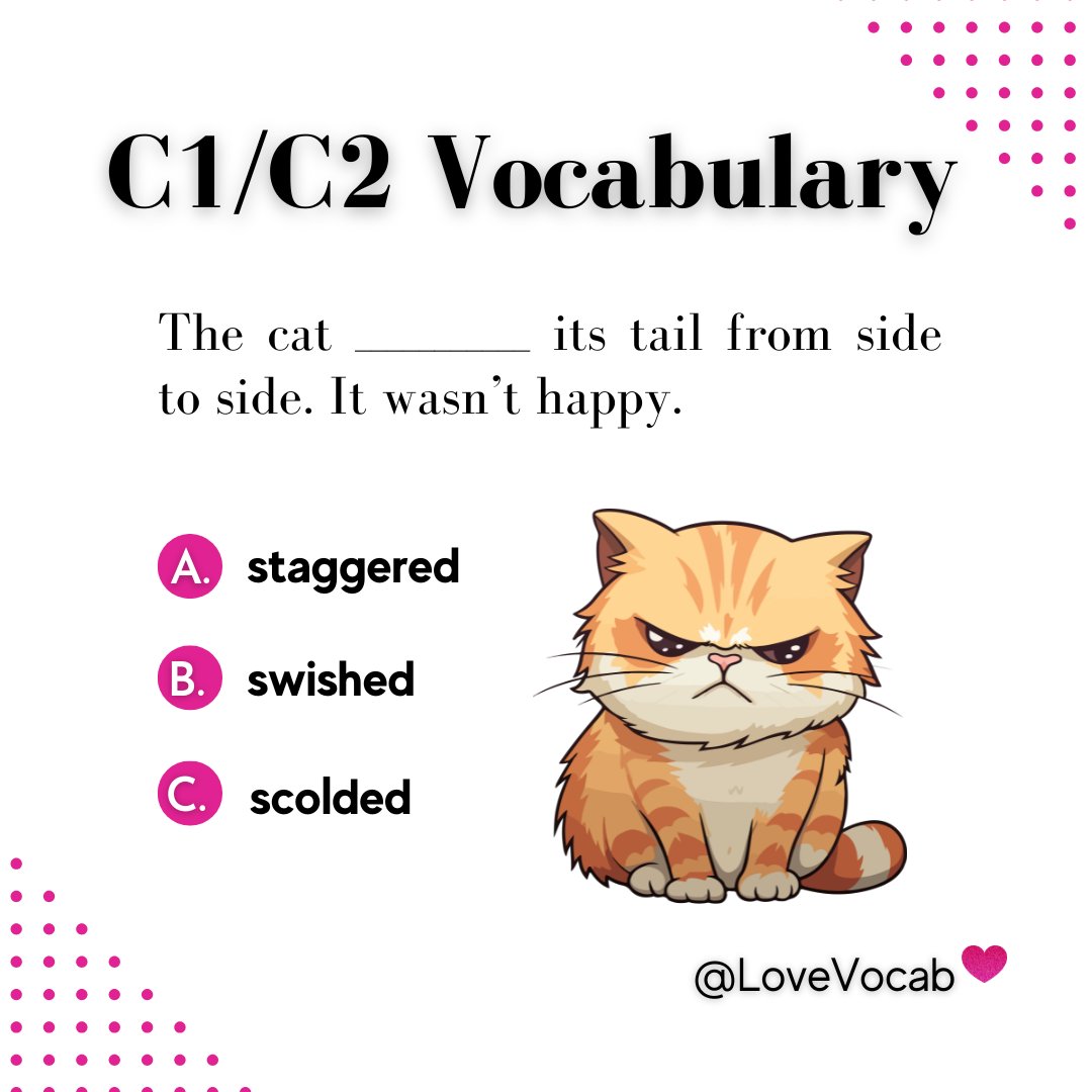 lovevocab's tweet image. 🤓🌸What's the answer?

#ภาษาอังกฤษ #TOEIC #IELTS