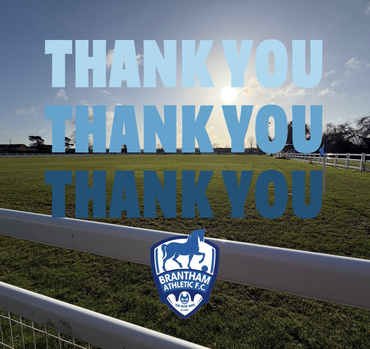 BranthamAth's tweet photo. Thank you!

As we reach the back end of the season, the Club would like to recognise and thank the people who volunteer week in, week out. 

Read more here 👇👇👇

https://t.co/BL4eLcb7Wj

#UPTHEIMPS https://t.co/XblCBanfXM
