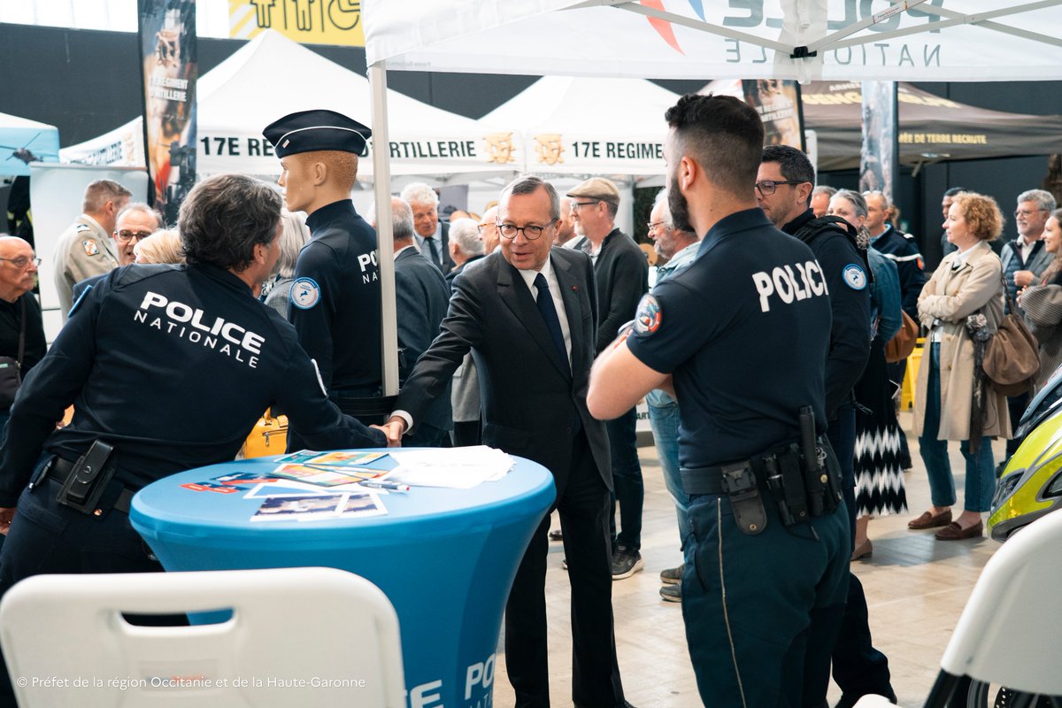 PrefetOccitanie's tweet image. #Événement | Foire Internationale de Toulouse 🎏

Ce vendredi 10 avril, Pierre-André Durand, @PrefetOccitanie, a participé à l’inauguration de la 93e édition de la Foire Internationale de Toulouse au MEETT.

Synonyme d’animation, d’échanges, de rencontres, la Foire internationale