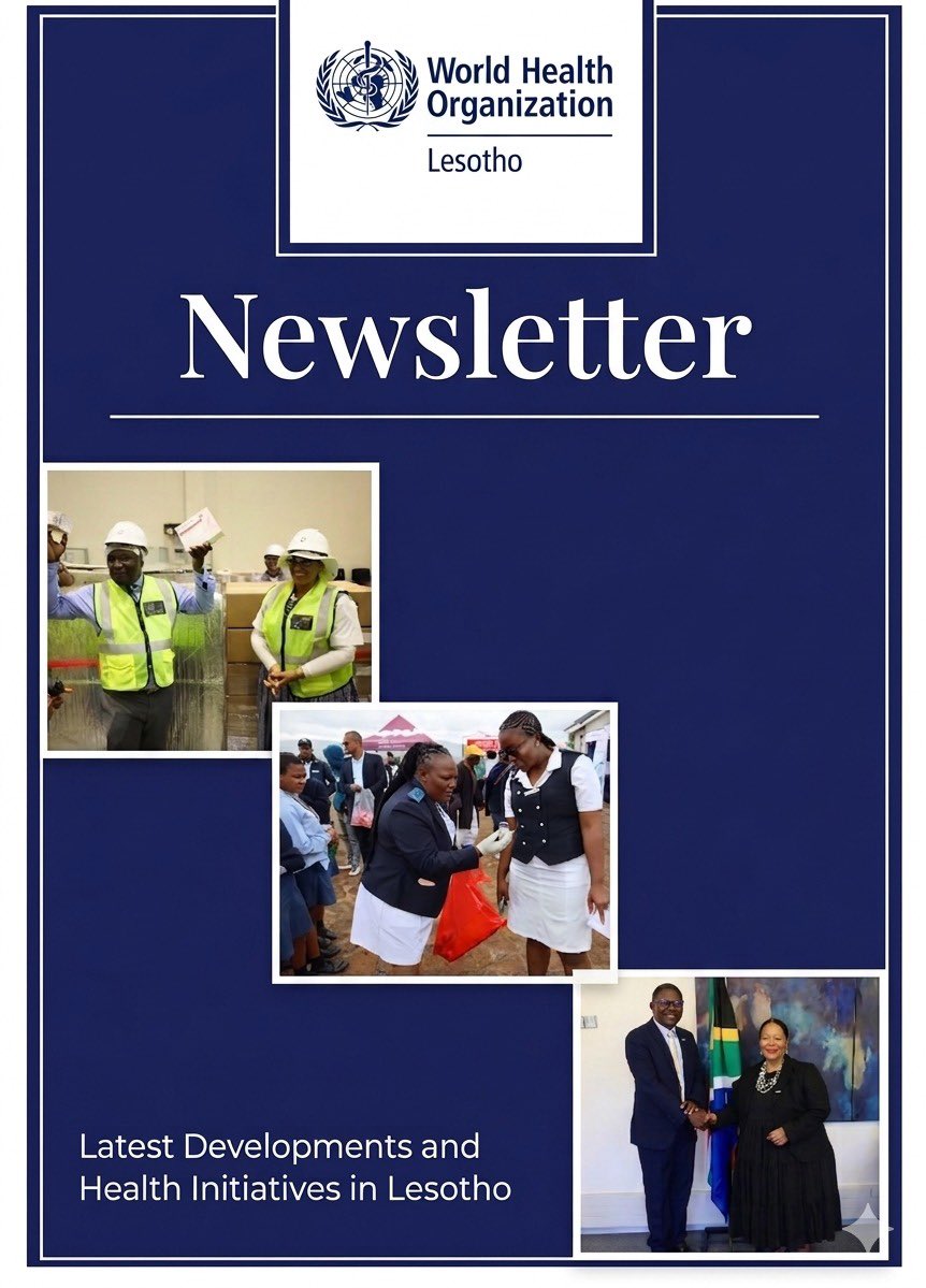 Our Newsletter is Out! 📰🗞️

In this issue, we highlight the successful roll out of Lenacapavir, a groundbreaking long-acting injectable administered only twice a year, representing a critical breakthrough in HIV prevention for high-burden countries like Lesotho through improved