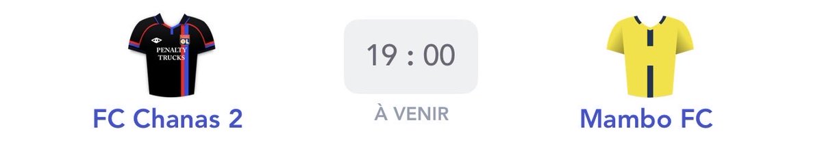 FC Chanas Réserve tweet media