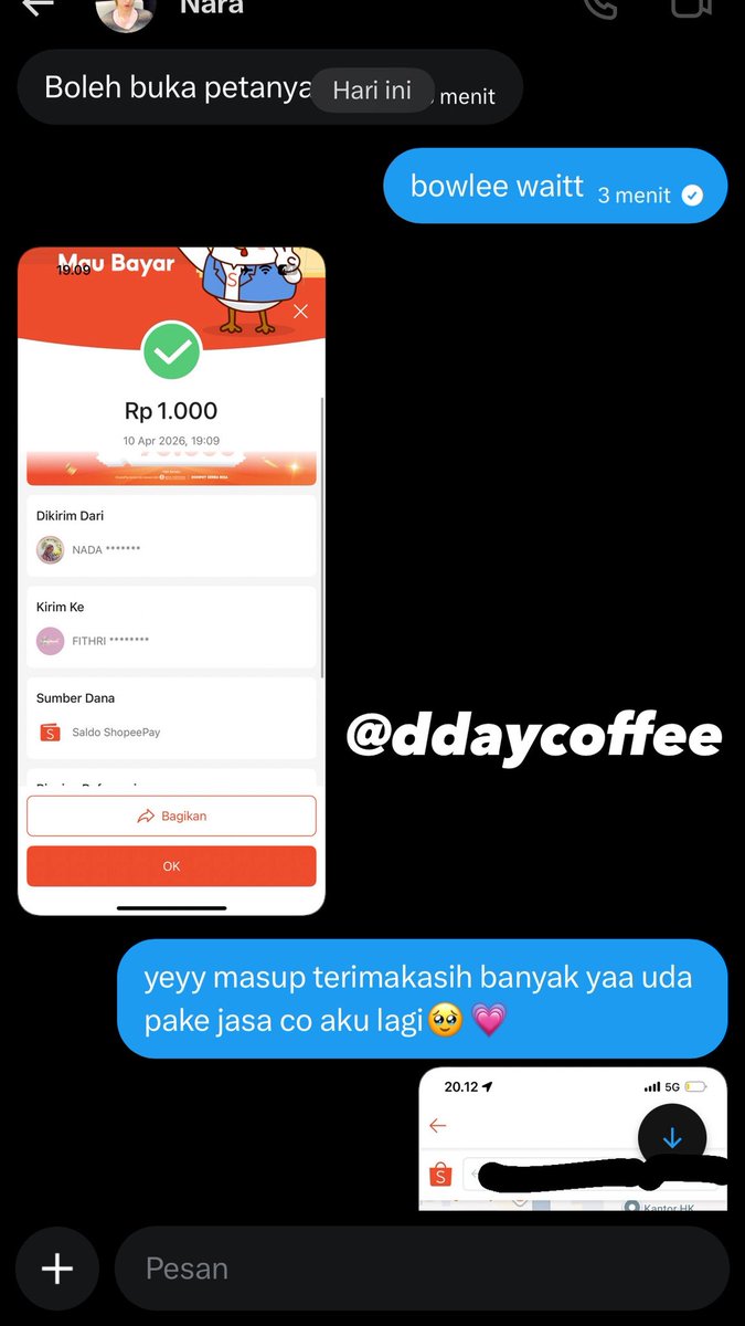 dday jasa co shopee vip🍰 tweet media