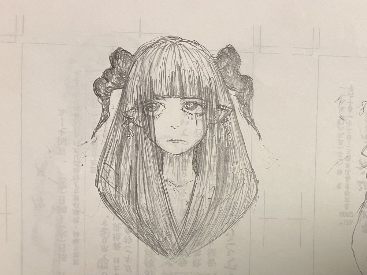 ss_p0504's tweet photo. 疲れすぎて絵が描きたいと思えない！
高校の時描いてた絵が出て来た…！
#イラスト
#ドロヘドロ
#絵 https://t.co/1rs3IRan3M