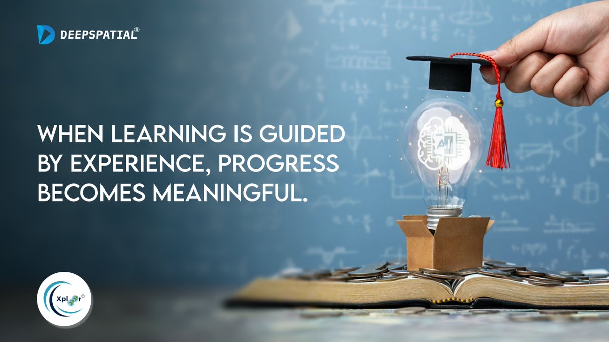 deepspatialai's tweet photo. Xploor connects students with mentorship and real-world challenges, helping them turn knowledge into action and ideas into impact.

🔗 Learn more: https://t.co/NYvgNzsBvJ

#Xploor #ExperientialLearning #MentorshipMatters #LearnByDoing #Deepspatial $DSAI $DSAIF $DSAI.CN https://t.co/8ATvUX9s1O