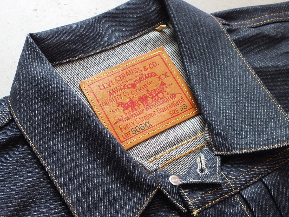 SAPPOROBASE's tweet photo. LVC LEVI'S VINTAGE CLOTHING 506XX DENIM JACKET 1936MODEL
https://t.co/dlmVT5sx6U
#levis #levisvintageclothing
#リーバイス #生デニム #501XX
#htc #standardcalifornia
#resolute #tes #bendavis
#cookman #champion
#wrangler #lee #tcbjeans
#camco #rainbowsandals #vans
#アメカジ #札幌 https://t.co/V0LZtGZYnZ