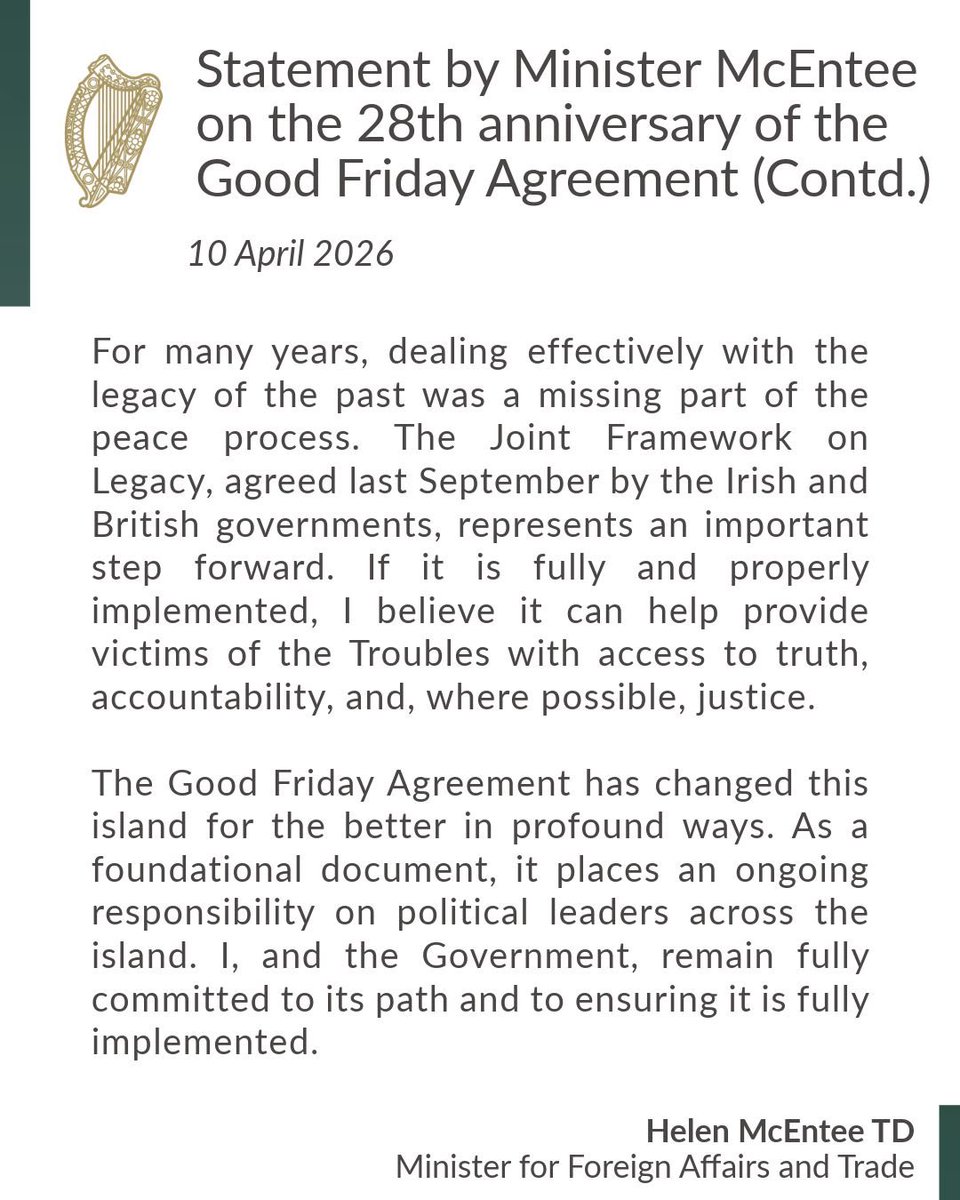 Helen McEntee TD tweet media