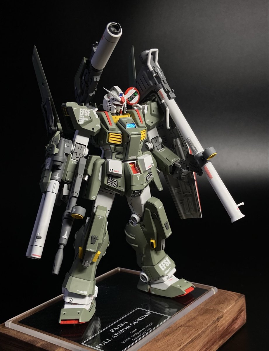 tana_jp2011's tweet image. FULL ARMOR GUNDAM
1/144  WAVE製
完成です♪