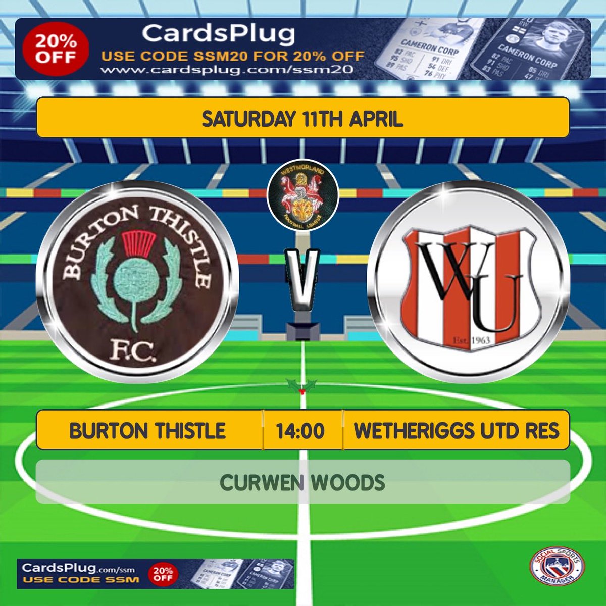 This weekends fixtures 🔽

#UpTheRiggs
🔴⚪️🔴⚪️
