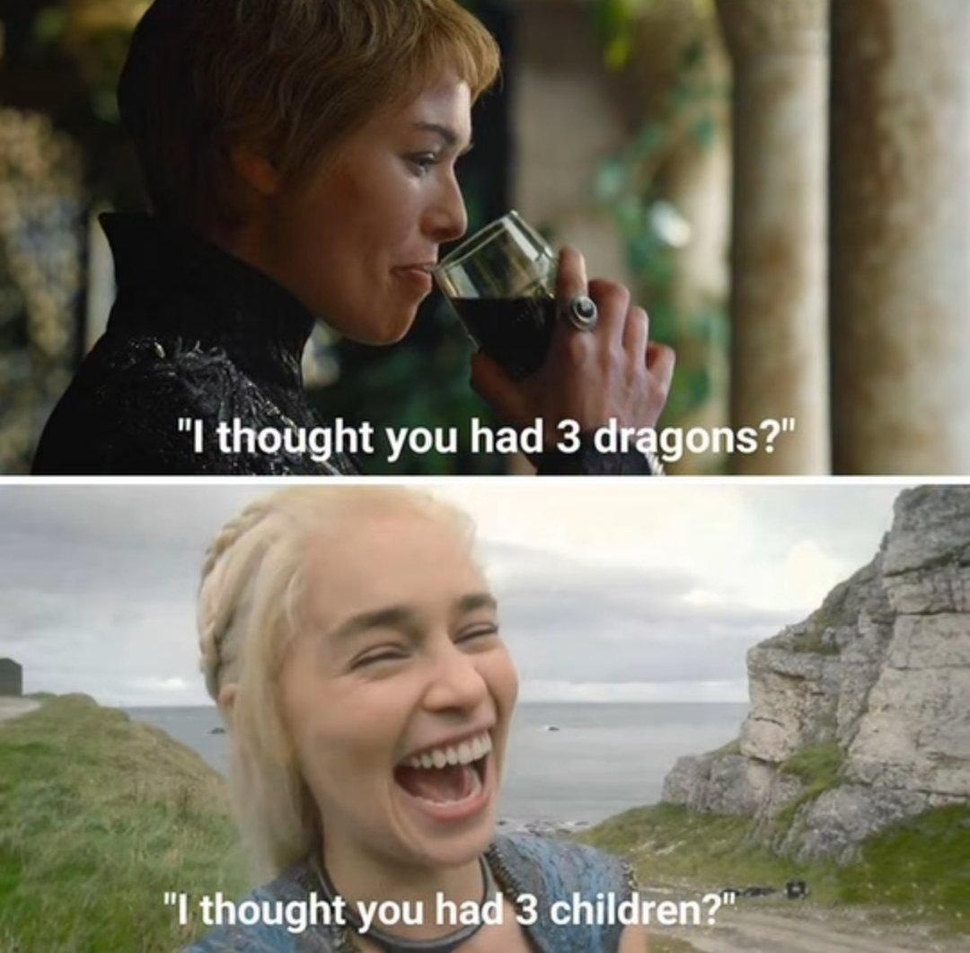 Cersei vs Daenerys😱