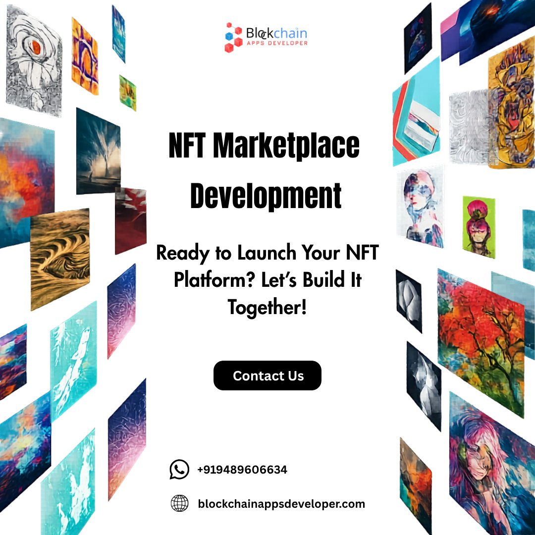 blockch_apps's tweet photo. Stop Guessing. Start Building Your NFT Marketplace Right.
Launching an NFT platform?
We deliver complete NFT Marketplace Development solutions
🌐 https://t.co/PHD0OiqpIa
#nft #nftcommunity #nftdrop #nonfungible #nonfungibletoken #NFTMarketplace #NFTDevelopment #usa #uk https://t.co/5hIQAwCJK1