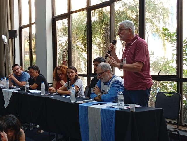 «1ª Conferencia Internacional Antifascista por la Soberanía de los Pueblos» viernes 27/3 en Porto Alegre. Compartimos la ponencia del Dr. Julio C. Gambina (ATTAC – CADTM AYNA): attac-argentina.com.ar/2026/04/10/ofe…