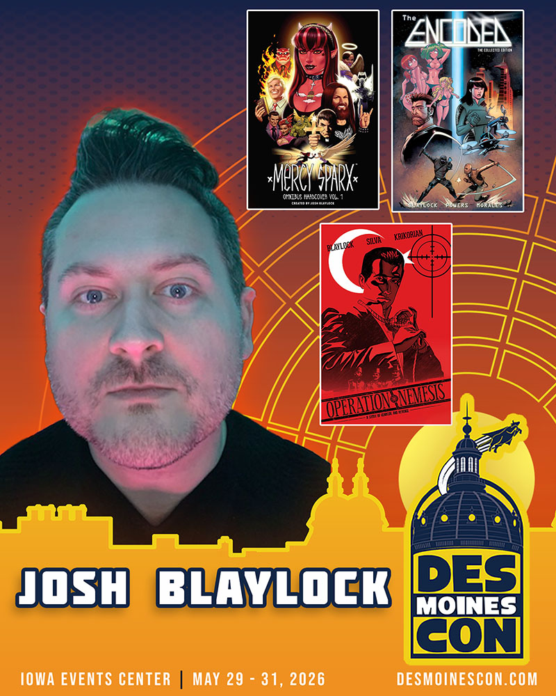 McLauchlin's tweet photo. BIG things happening @DesMoinesCon in Iowa May 29-30-31!

@joshblaylock and many more cool peeps will be in attendance, so you should be, too! Get you there, tix and info: https://t.co/g8p24zPELf https://t.co/FekiZeWznl