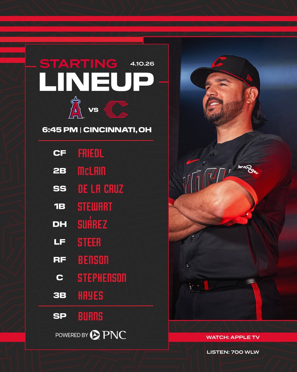 Cincinnati Reds tweet media