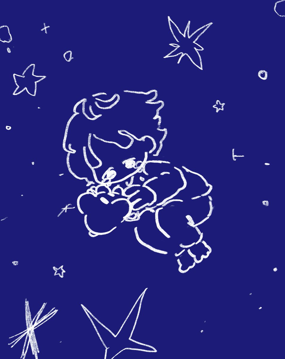 mofu_taba's tweet photo. ふとんの中で描いた🌠
#妖精のもふぅ https://t.co/P3fdked6yp